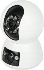 APTI PODWÓJNA KAMERA IP OBROTOWA WEWNĘTRZNA APTI-W21A1-TUYA Tuya Smart Wi-Fi, - 1080p 2 X 3.6 mm