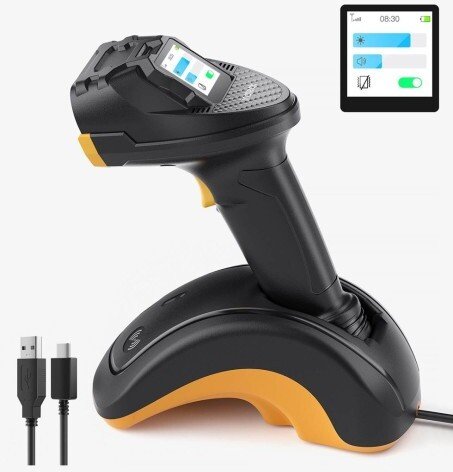 Inateck Barcodescanner Pro 8 black [Pro 8_black]