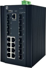LevelOne Switch 20x GE IGX-2072 8x 1GbE.8x 2.5GbE SFP+ sw