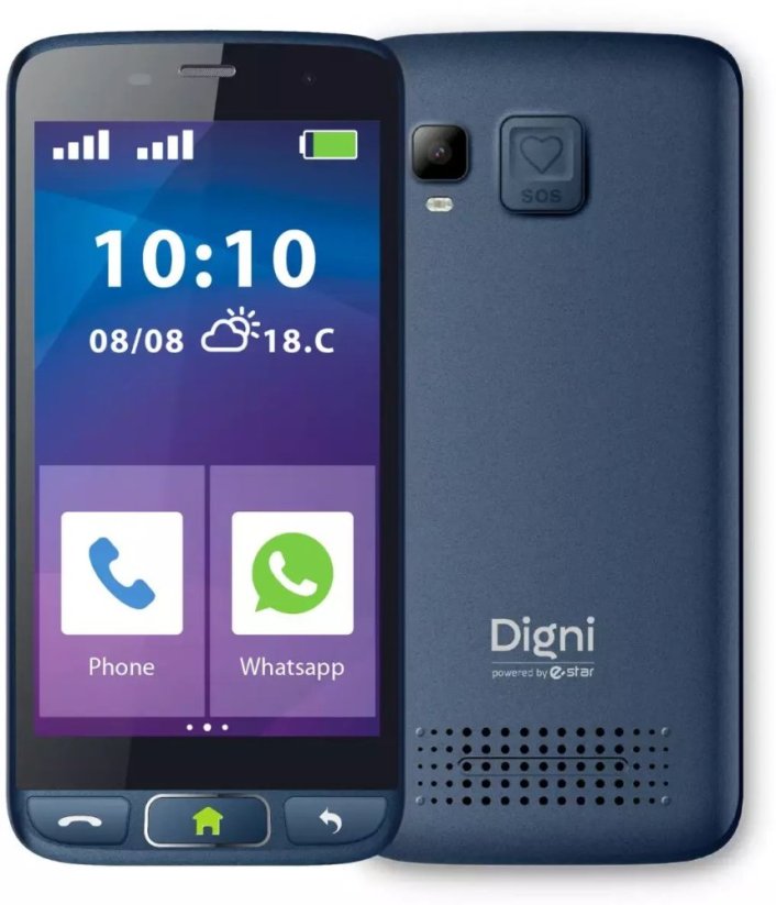 Estar Digni Smart by eSTAR Senior Išmanusis telefonas 5''