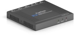 C2G PureTools PT-HDBT-702-RX, 3840 x 2160 pixels, AV receiver, 70 m, Wired, Black, HDCP