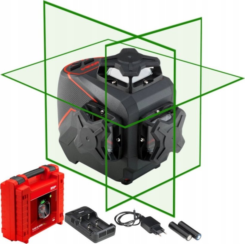 Sola SOLA LASER PLANO 3D GREEN PROFESSIONAL