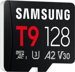 Samsung T9 MicroSDXC 128 GB Class 10 UHS-I/U3 A2 V30 (MB-MH128T/WW)