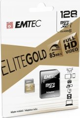 Emtec Emtec mSD 256GB UHS-I U1 EliteGold + Adapter