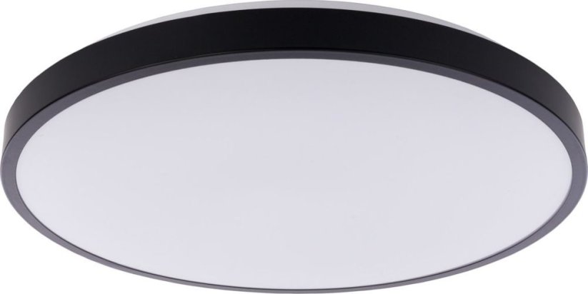 Nowodvorski Nowoczesny plafon Čierny Nowodvorski AGNES ROUND LED 22W LED 8183
