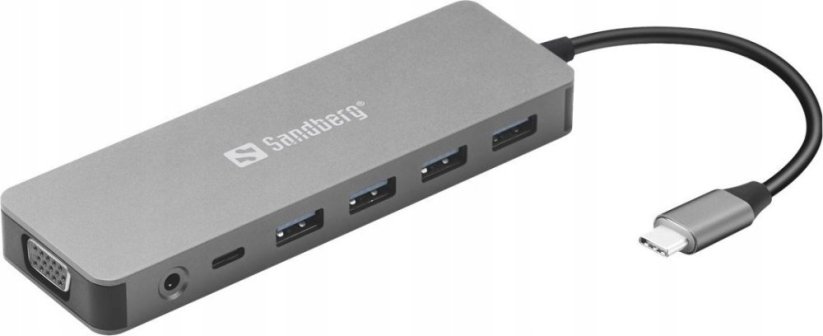 Sandberg 13w1 Travel Dock USB-C (136-45)