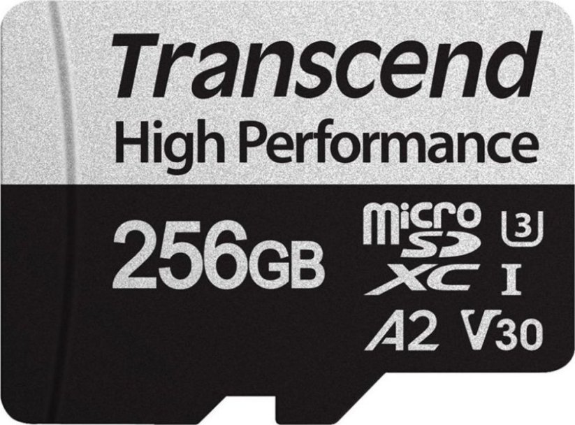 Transcend 340S MicroSDXC 256 GB Class 10 UHS-I/U3 A2 V30 (TS256GUSD340S)