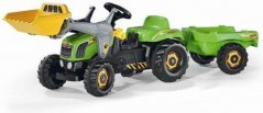 Rolly Toys Traktor Rolly Zelený z lyžica i przyczepą 023134 (5023134)