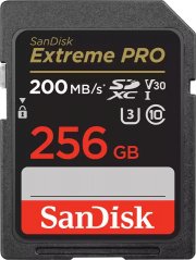 SanDisk Extreme PRO SDXC 256 GB Class 10 UHS-I/U3 V30 (SDSDXXD-256G-GN4IN)
