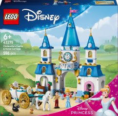 LEGO Disney Popoluškin zámok a koč (43275)