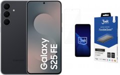 Samsung Galaxy S25 FE 5G 8/128GB Czarny (SM-S731BZKDEUE) + FlexibleGlass