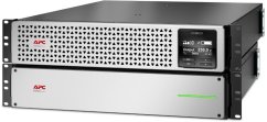 APC APC Smart-UPS On-Line SRTL2200RM4UXLI-NC - USV (Rack - einbaufahig) (hohe Dichte) - Wechselstrom 220/230 V - 1980 Watt - 2200 VA - Lithium-Ionen - Ausgangsanschlusse: 8 - 4U - 1.83 m Schnur - Schwarz mit silberner Frontblende - mit APC UPS Network Ma
