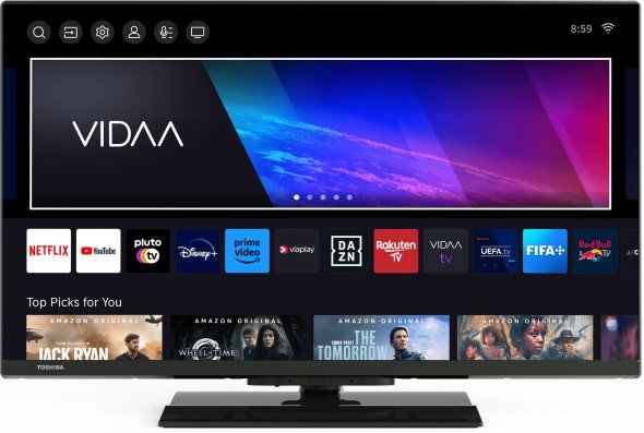 Toshiba Toshiba 32WV3E63DA - 80 cm (32") Diagonalklasse WV3E Series LCD-TV mit LED-Hintergrundbeleuchtung - Smart TV - VIDAA - 720p 1366 x 768 - HDR - Direct LED