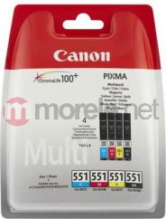 Canon Tonere CLI551 / 6509B008 (cyan, magenta, yellow, black)
