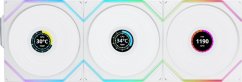 Lian Li UNI FAN TL Wireless LCD 120 Reverse Blade 3-pack Biely (12RTLLCD1W3W)