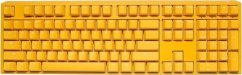 Ducky One 3 Yellow Gaming Tastatur, RGB LED - MX-Silent-Red (US)