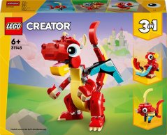 LEGO Creator Červený smok 3w1 4 ks (31145)