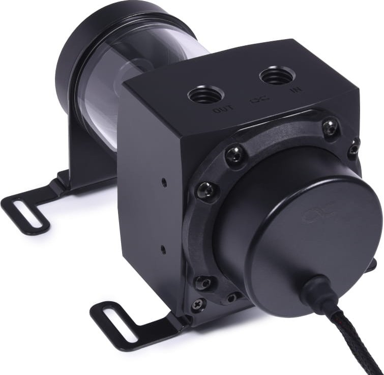 Alphacool Core 100 Aurora ARGB Zbiornik wyrównawczy z pompą VPP Acryl - Čierny