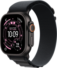 Apple Watch Ultra 3 GPS + Cellular 49mm Black Titanium / Alpine Loop M Black(MF0V4QR/A)