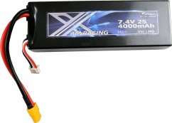 Amewi Zubehör LiPo Akku 2S  7,4V 4000mAh 45C Hardcase XT60