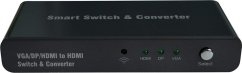 Roline Switch HDMI - HDMI, Display Port, VGA (14.01.3568)