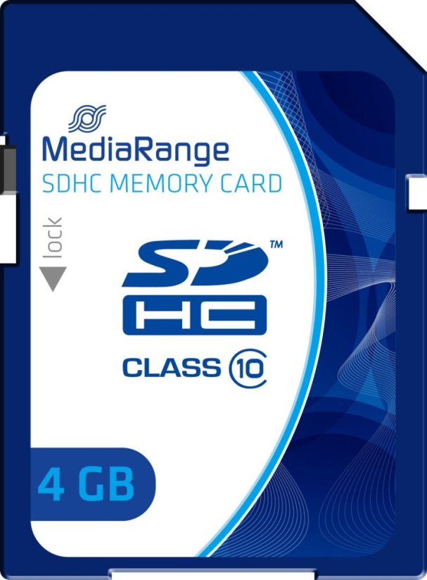 MediaRange MR961 SDHC 4 GB Class 10  (MR961)