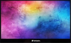 Verbatim prenosná monitor dotykowy Verbatim , 17.3", Full HD (1920x1080), 60Hz, Čierny
