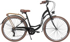 Romet Dviratis AZIMUT Vintage TX-7 28" 2023 black-cream matt