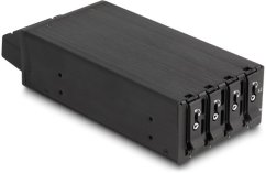 Delock Slim Bay Ramka wymienna na 4 x M.2 NVMe SSD z interfejsem Slim SAS SFF-8654