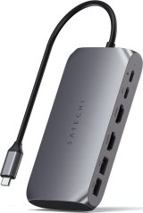 Satechi SATECHI USB-C Multimedia Adapter M1 Čierno-sivá | MacBook Pro