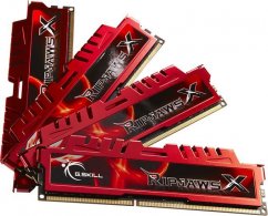 G.Skill RipjawsX, DDR3, 32 GB, 1600MHz, CL10 (F3-12800CL10Q-32GBXL)