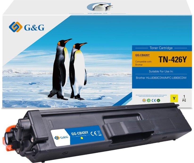 G&G 14751 kaseta z tonerem 1 ks Náhradný Žltý