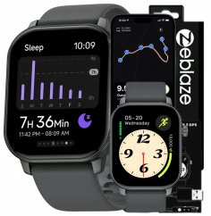 Zeblaze GTS 3 GPS Sivý (GTS 3 GPS Space Grey)