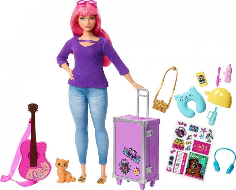 Mattel Dreamhouse Adventures - Daisy w podróży (FWV26)