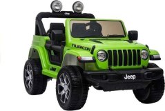 Lean Cars LEAN CARS Auto na akumulátor Jeep Rubicon 4x4 Zelený