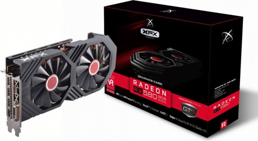 XFX Radeon RX 580 GTS XXX OC+ 8GB GDDR5 (RX-580P8DFD6)