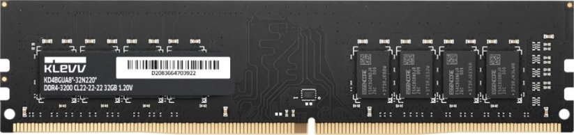 Klevv U-DIMM moduł pamięci 32 GB 1 x 32 GB DDR4 3200 MT/s 288-pin DIMM (KD4BGUA80-32N2200)