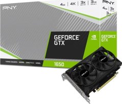 PNY GeForce GTX 1650 Dual Fan 4GB GDDR6 (VCG16504D6DFPPB)