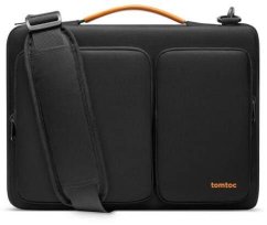 Tomtoc Defender-A42 Premium Aktówka na MacBooka Pro 16 - Čierna (Black)