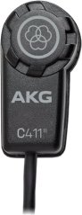 AKG C411 L Čierny Mikrofon gitarowy