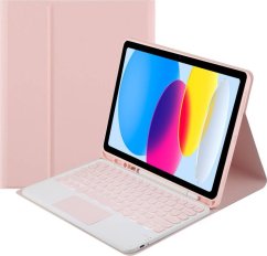 Strado Etui z klawiaturą  Apple iPad 10.9 22 Różowe