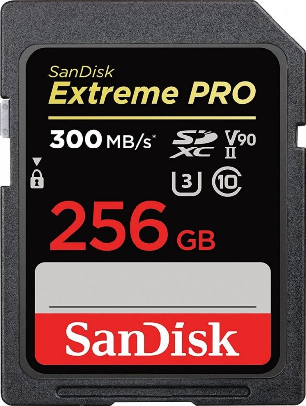 SanDisk Extreme PRO SDXC 256 GB Class 10 UHS-II/U3 V90 (SDSDXDK-256G-GN4IN)