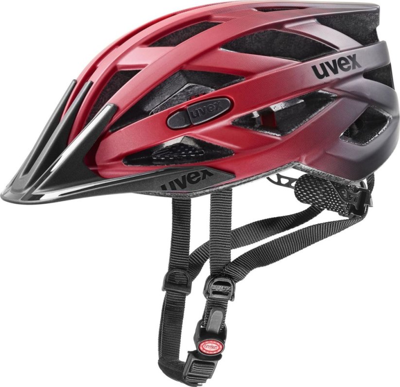 Uvex prilba bicyklová I-vo cc Red Black Mat 52-57 cm