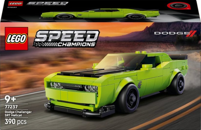 LEGO Speed champions auto sportowy Dodge Challenger SRT Hellcat (77237)