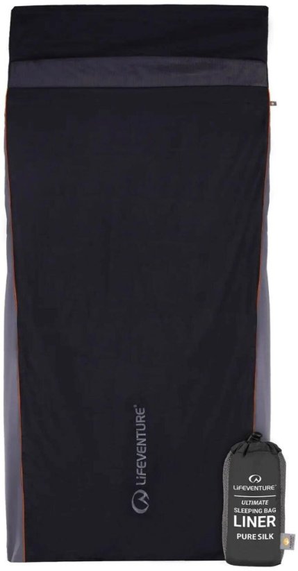 Lifeventure Silk Sleeping Bag Liner - Ulitmate, Rectangular
