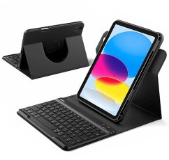 Inateck KB004 black 360° Etui klawiatury Bluetooth do iPada
