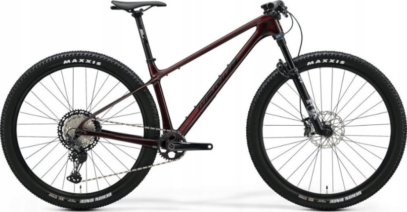 Merida Dviratis Merida Big.Nine XT III1 burgundy red(black)-L (Dydis: L)