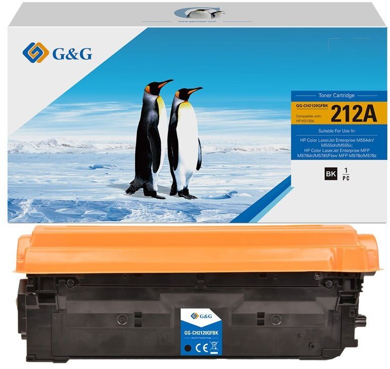 G&G kaseta z tonerem 1 ks Náhradný Čierny (21004)