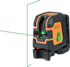 Geofennel Líniový laser KRZYÅ»OWY GEO1X Zelený