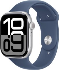 Apple Watch 10 GPS + Cellular 42mm Silver Alu M/L  blue